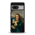 money lisa back phone cover | glass case for Google Pixel 8