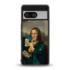 money lisa back phone cover | glass case for Google Pixel 8
