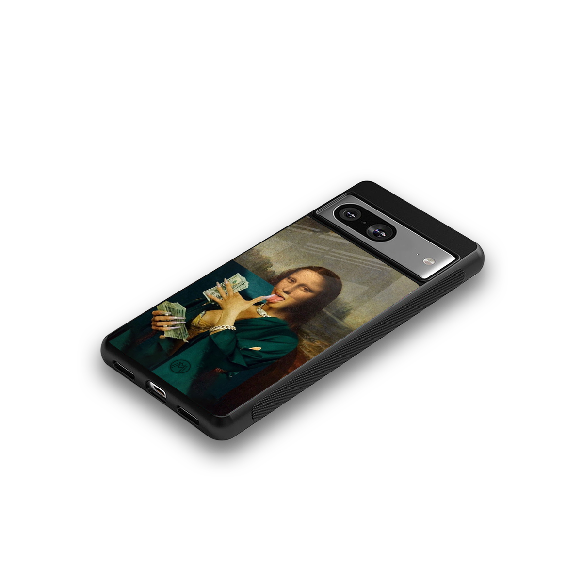 money lisa back phone cover | glass case for Google Pixel 8