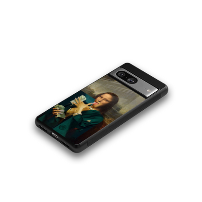 money lisa back phone cover | glass case for Google Pixel 8