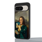 money lisa back phone cover | glass case for google pixel 9