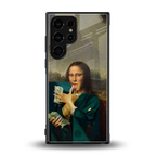 money lisa back phone cover | glass case for samsung galaxy s23 ultra