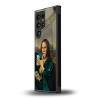 money lisa back phone cover | glass case for samsung galaxy s23 ultra