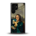 money lisa back phone cover | glass case for samsung galaxy s25 ultra