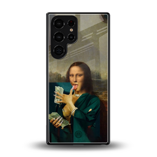 money lisa back phone cover | glass case for samsung galaxy s25 ultra