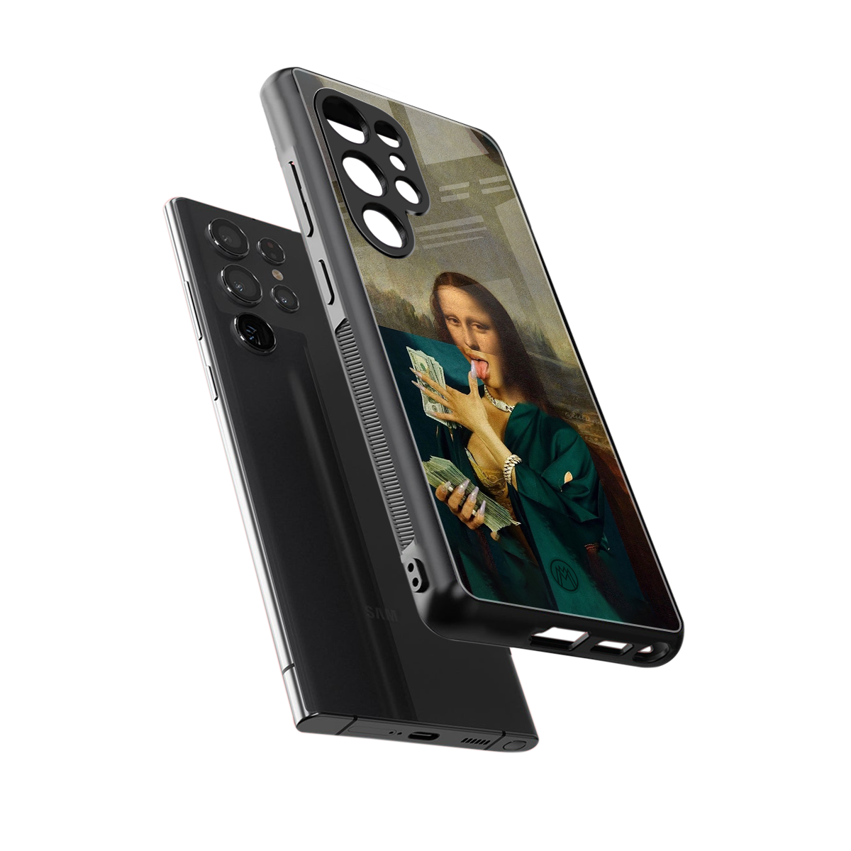 money lisa back phone cover | glass case for samsung galaxy s25 ultra