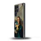money lisa back phone cover | glass case for samsung galaxy s25 ultra