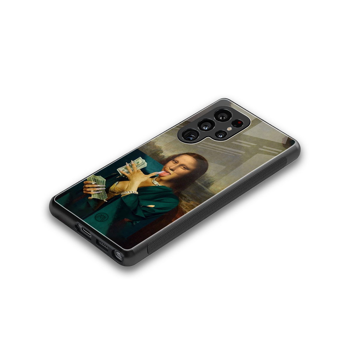money lisa back phone cover | glass case for samsung galaxy s25 ultra