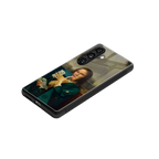 money lisa back phone cover | glass case for samsung galaxy s25 plus