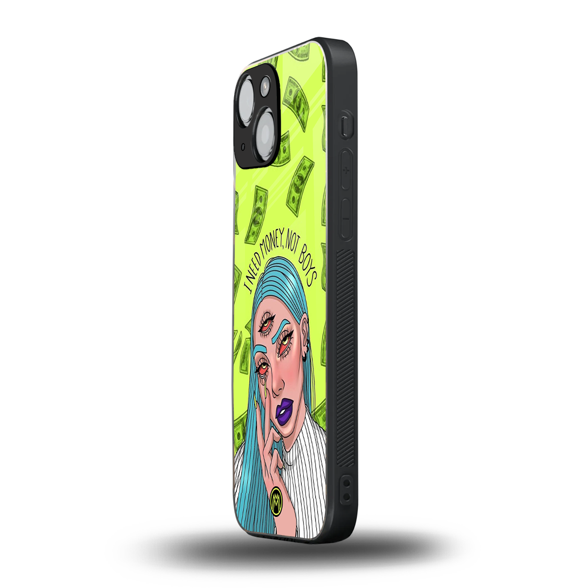 money over boys back phone cover | glass case for iphone 13 mini