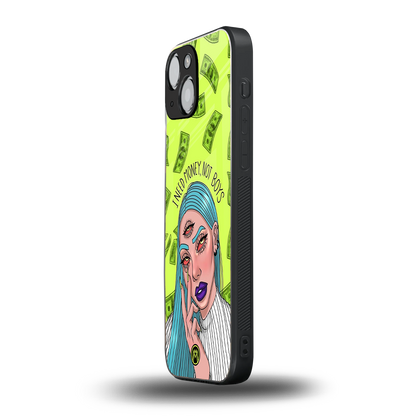 money over boys back phone cover | glass case for iphone 13 mini