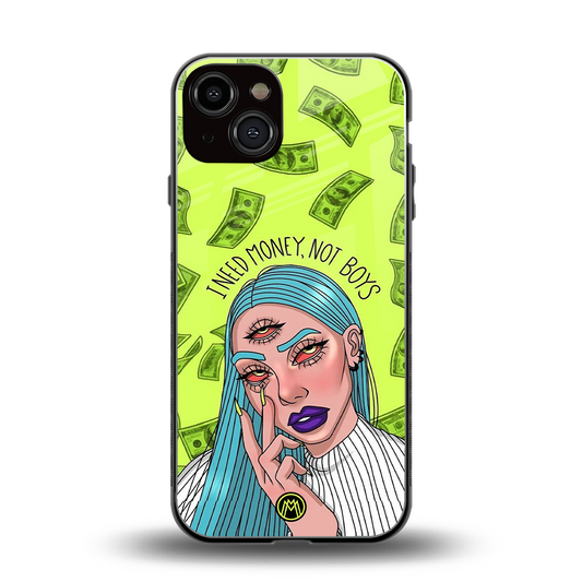 money over boys back phone cover | glass case for iphone 13