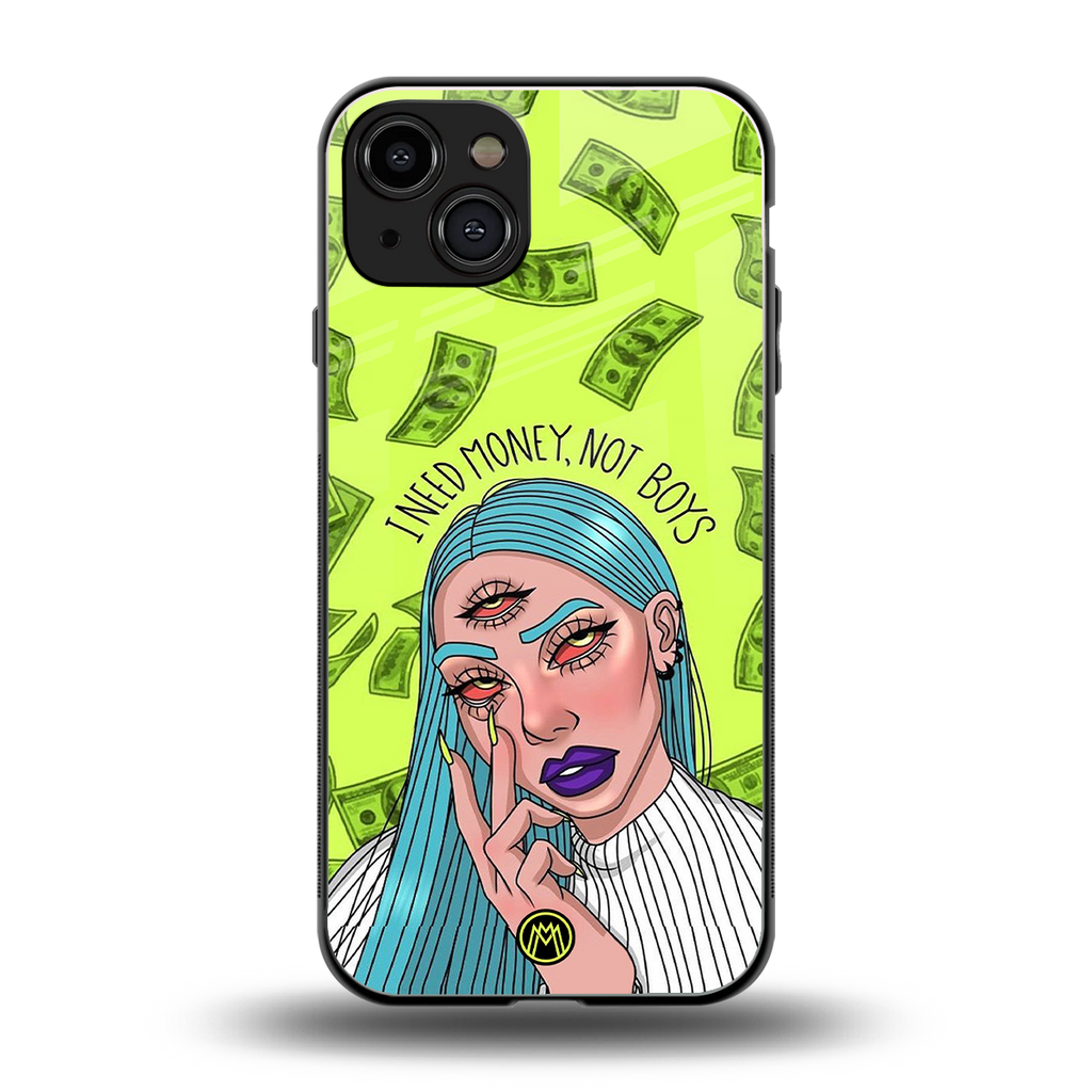 money over boys back phone cover | glass case for iphone 15