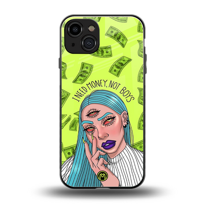 money over boys back phone cover | glass case for iphone 15