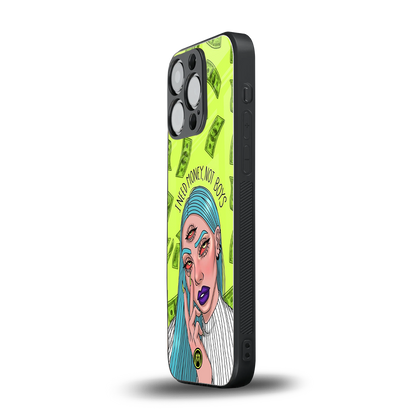money over boys back phone cover | glass case for iphone 16 pro