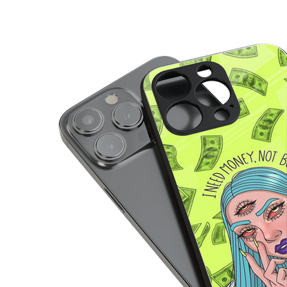 money over boys back phone cover | glass case for iphone 16 pro