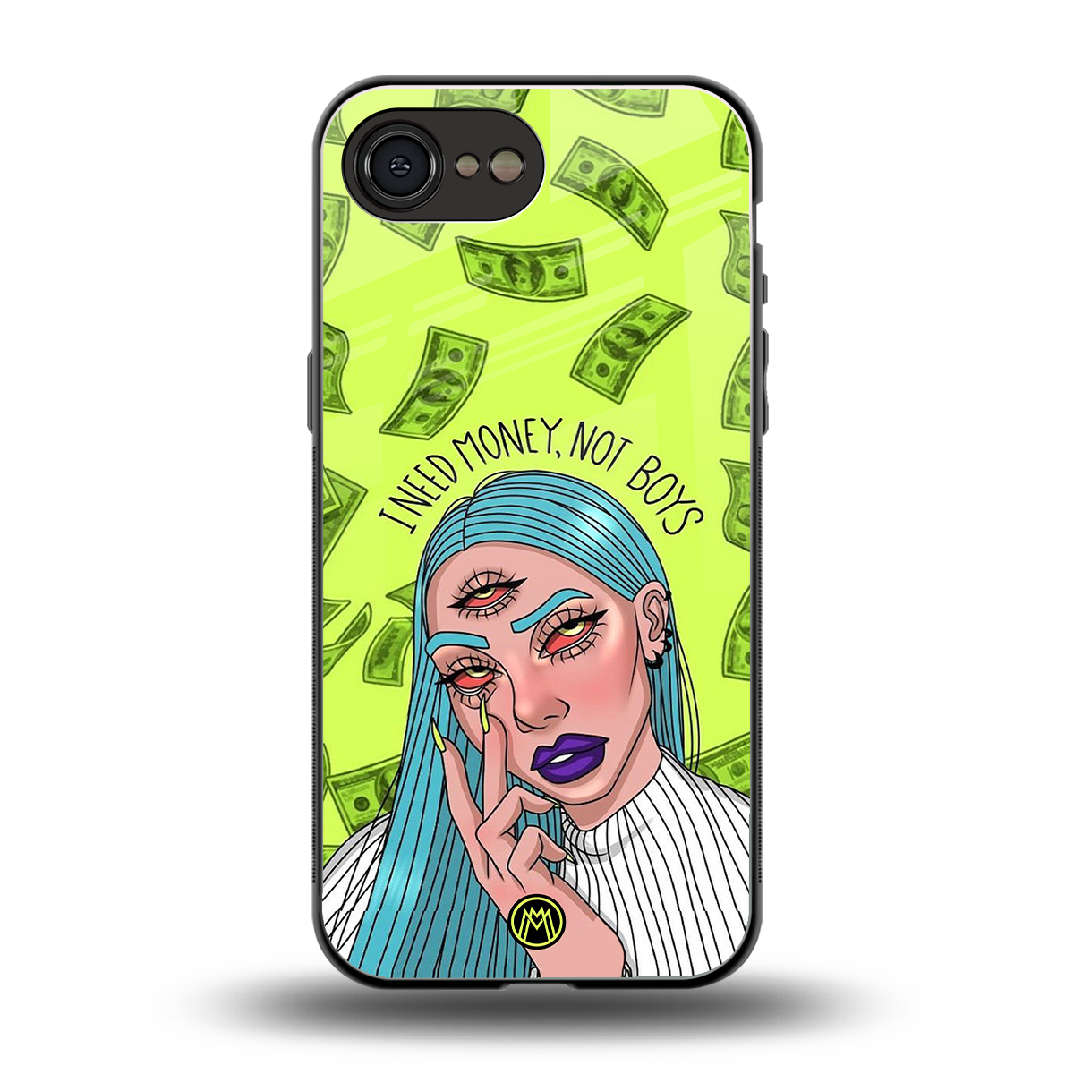 money over boys back phone cover | glass case for iphone 16e