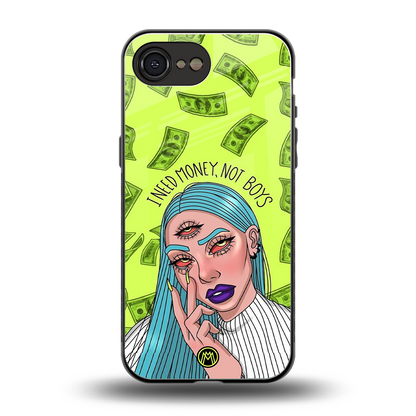 money over boys back phone cover | glass case for iphone 16e