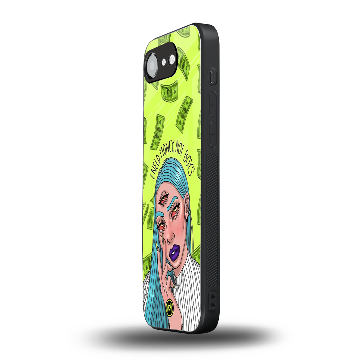 money over boys back phone cover | glass case for iphone 16e