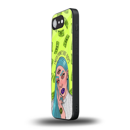 money over boys back phone cover | glass case for iphone 16e