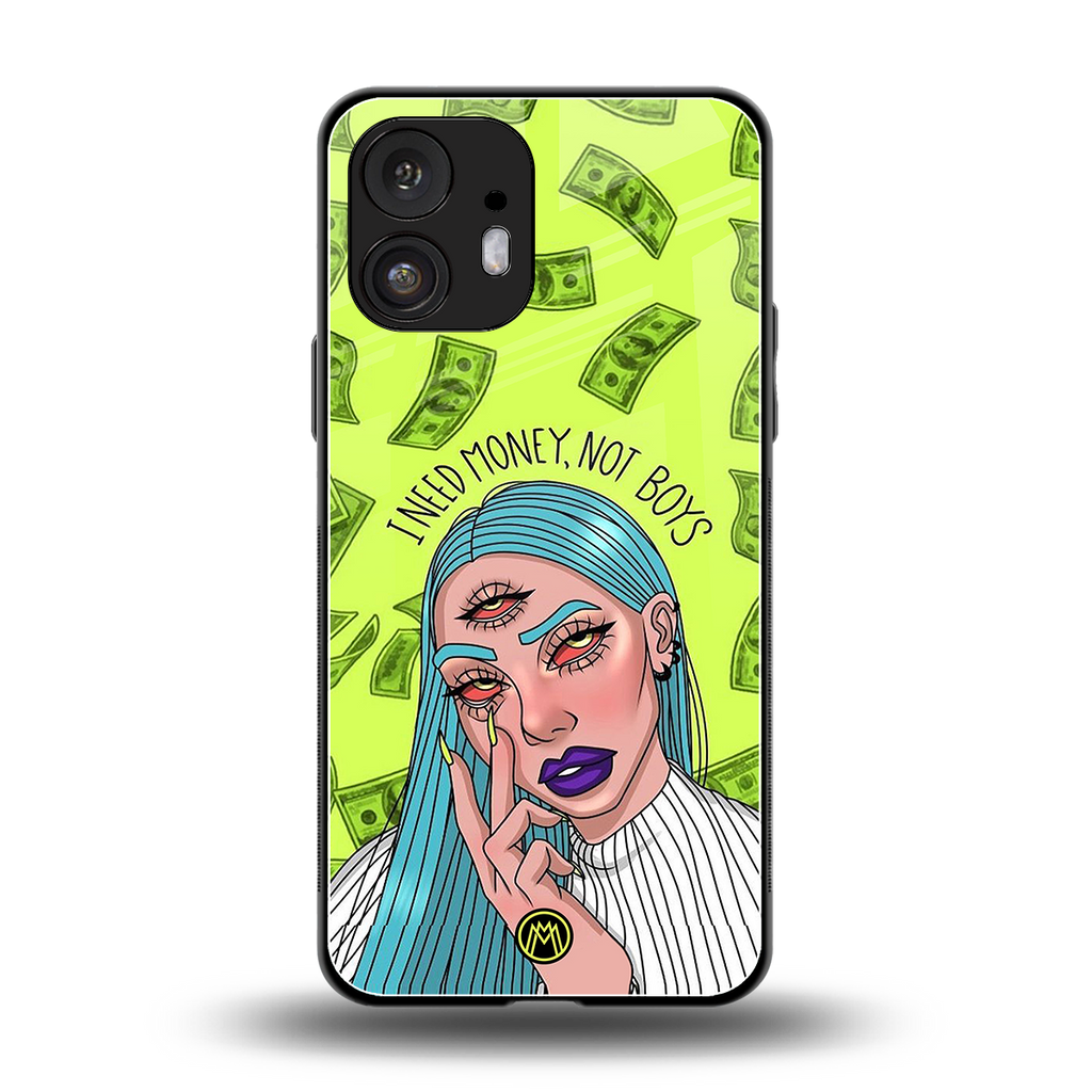 money over boys back phone cover | glass case for nothing phone 2