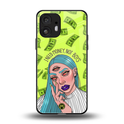 money over boys back phone cover | glass case for nothing phone 2