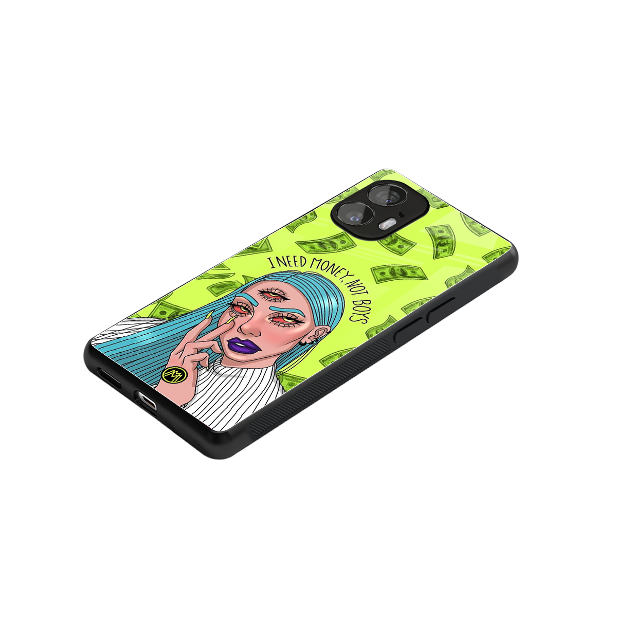 money over boys back phone cover | glass case for nothing phone 2