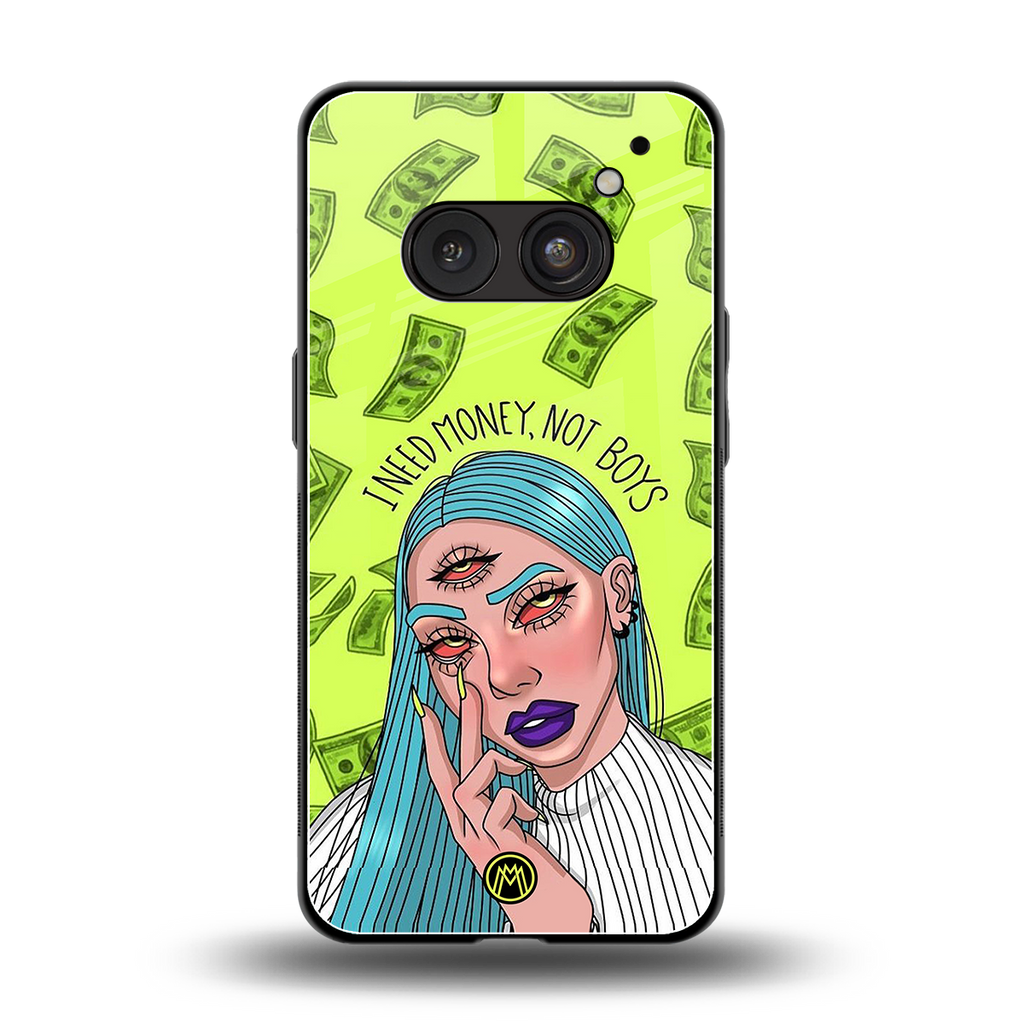 money over boys back phone cover | glass case for nothing phone 2a