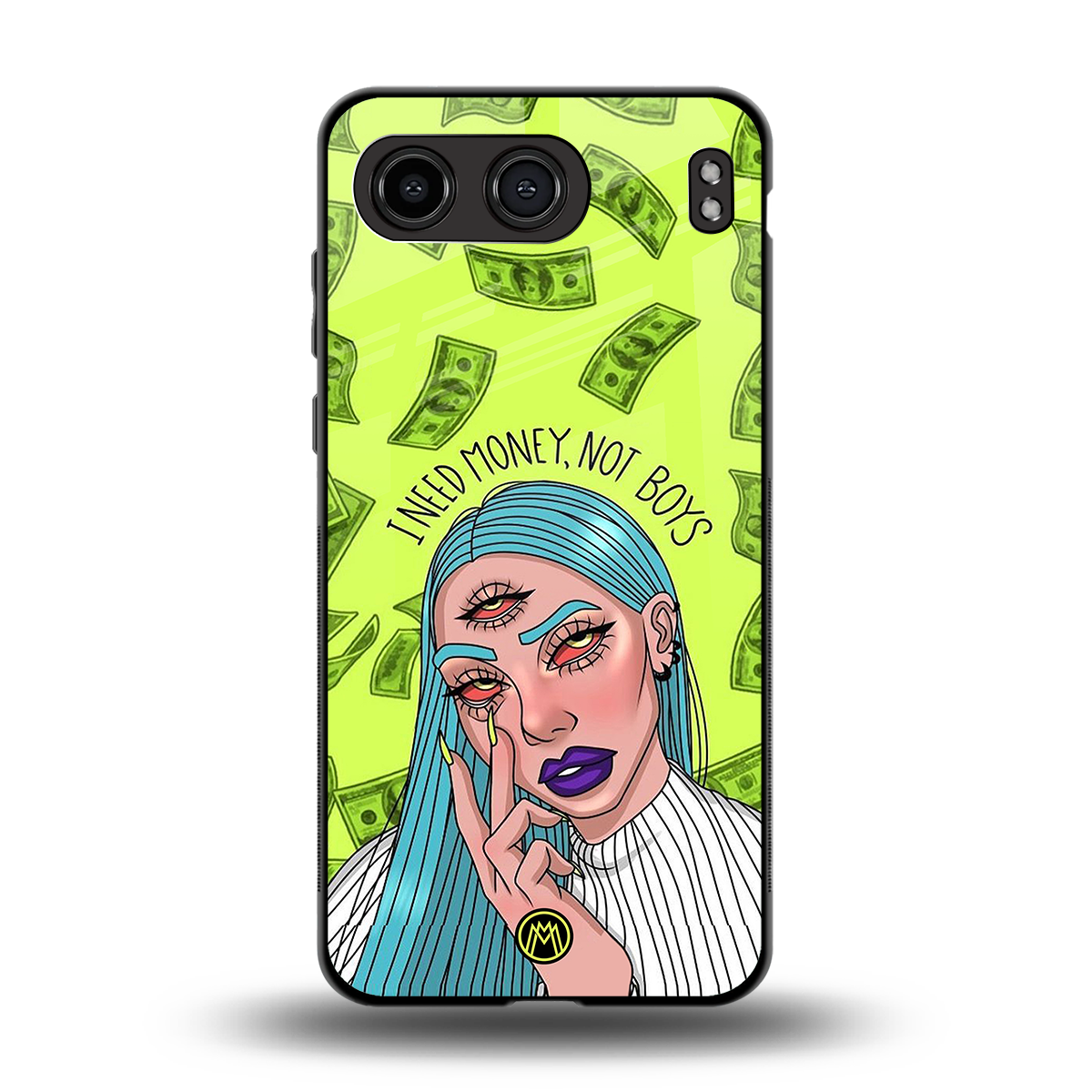 money over boys back phone cover | glass case for oneplus nord 4