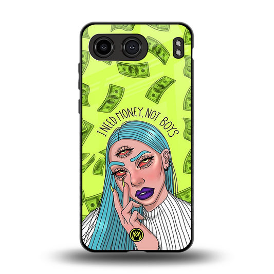 money over boys back phone cover | glass case for oneplus nord 4