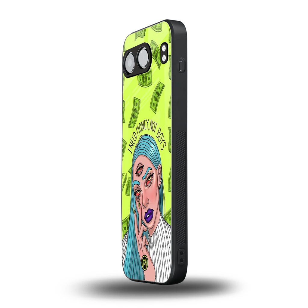 money over boys back phone cover | glass case for oneplus nord 4