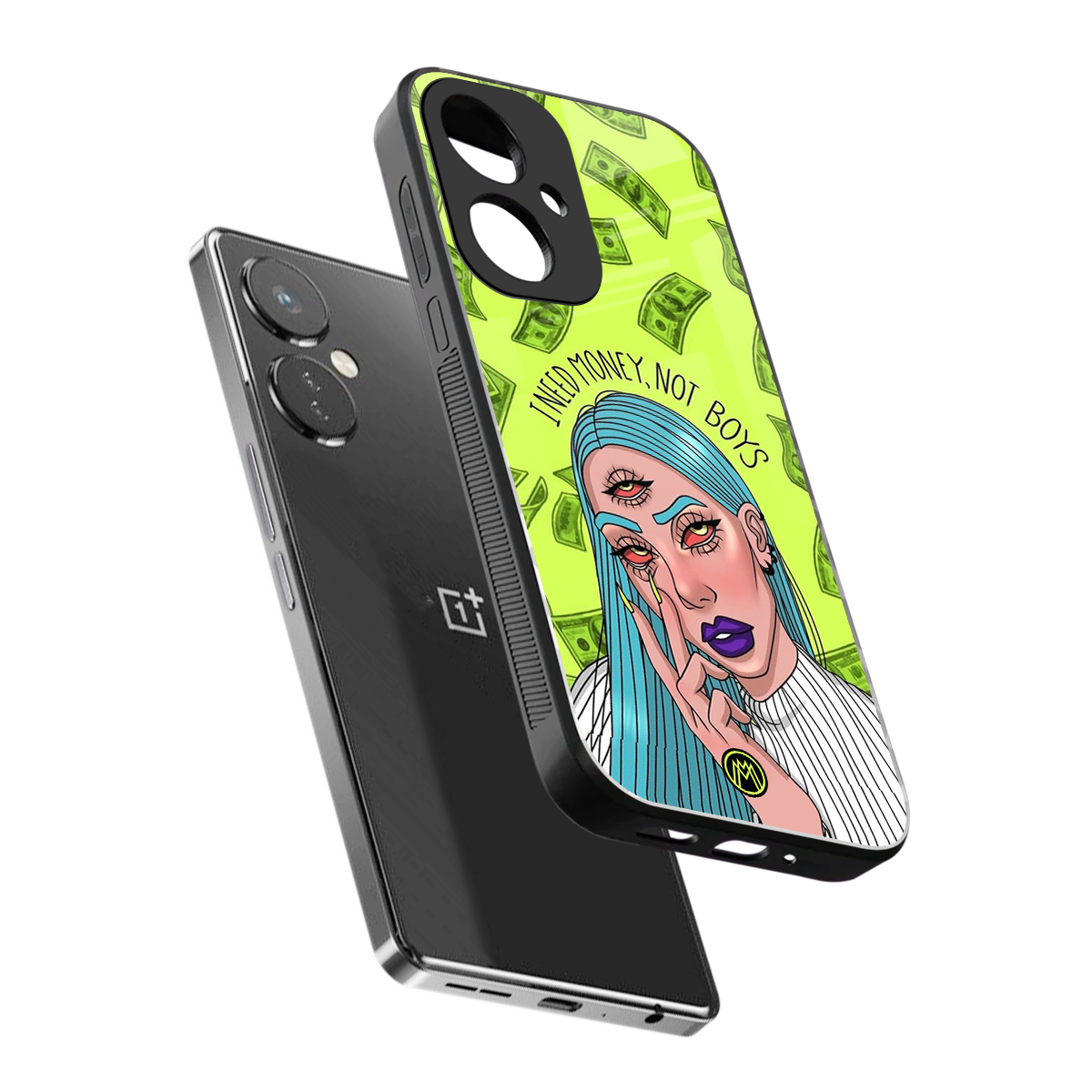 money over boys back phone cover | glass case for oneplus nord ce 3
