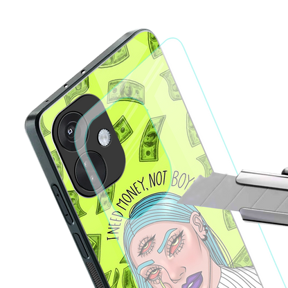 money over boys back phone cover | glass case for oneplus nord ce 3