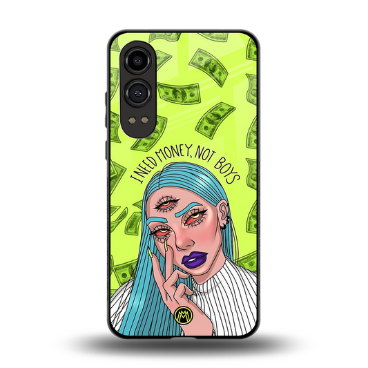 money over boys back phone cover | glass case for oneplus nord ce 4 lite