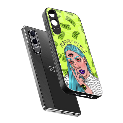 money over boys back phone cover | glass case for oneplus nord ce 4 lite