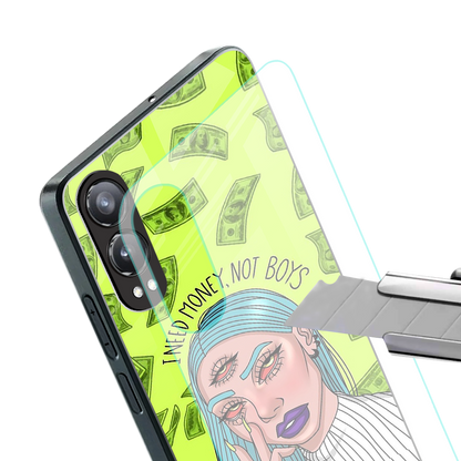 money over boys back phone cover | glass case for oneplus nord ce 4 lite