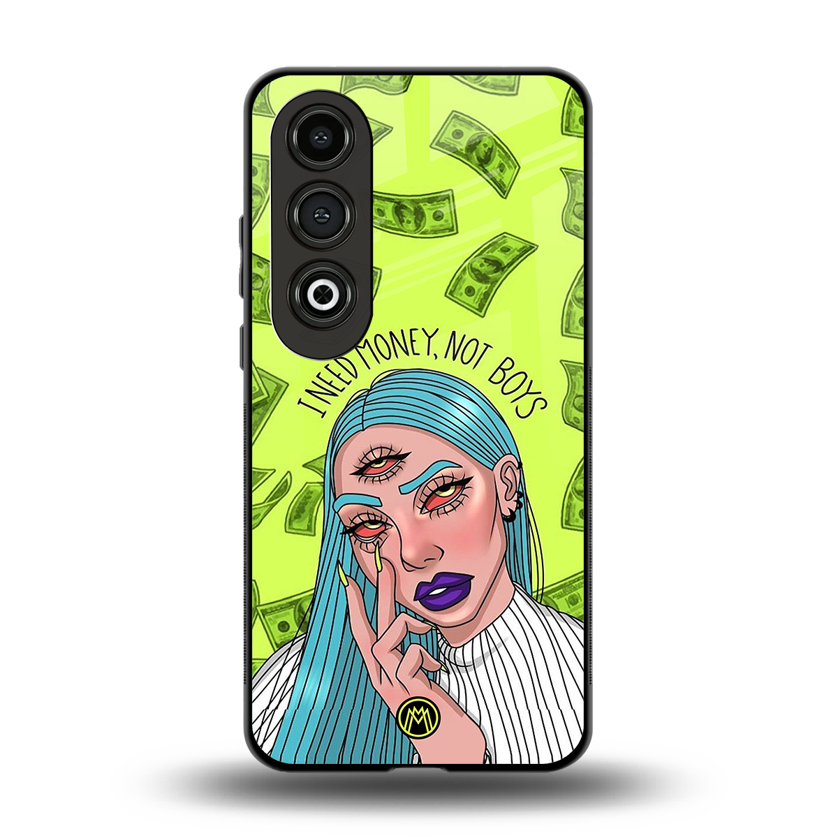 money over boys back phone cover | glass case for oneplus nord ce 4