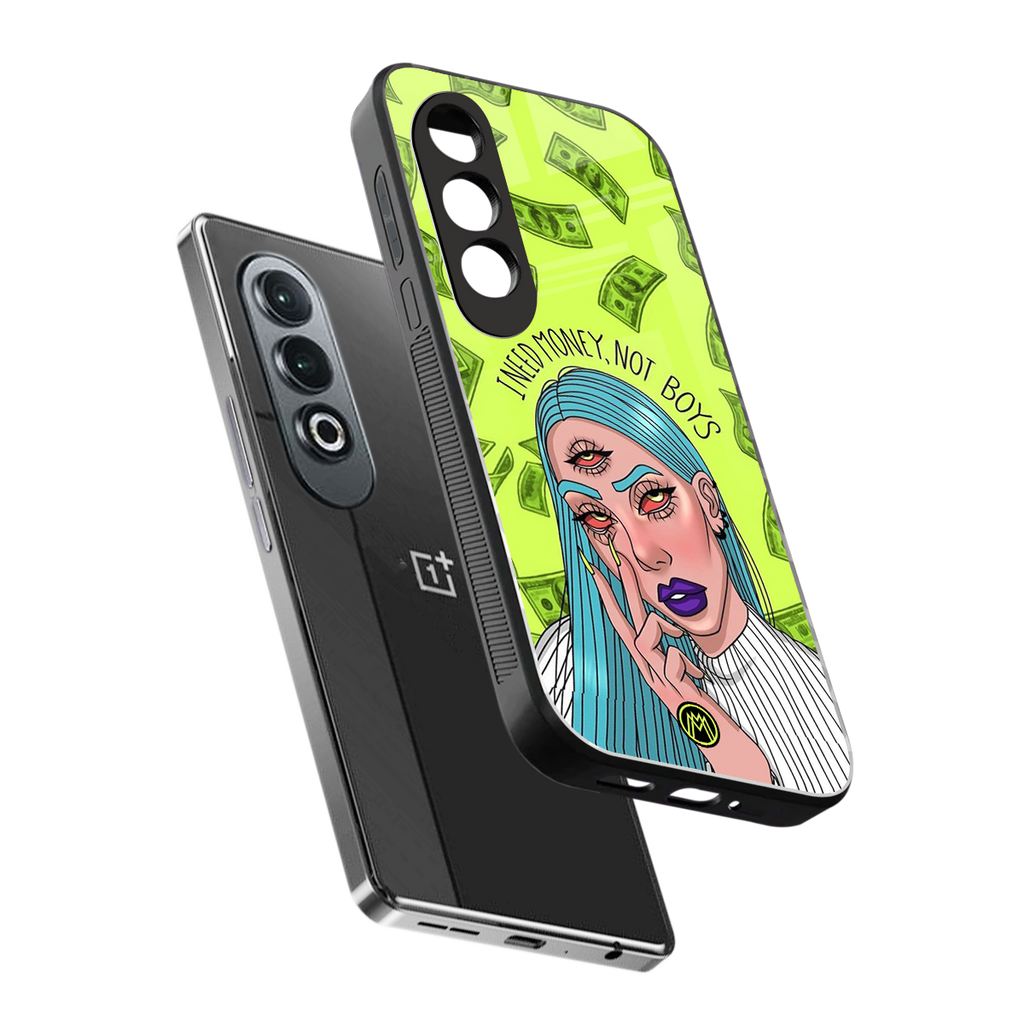 money over boys back phone cover | glass case for oneplus nord ce 4