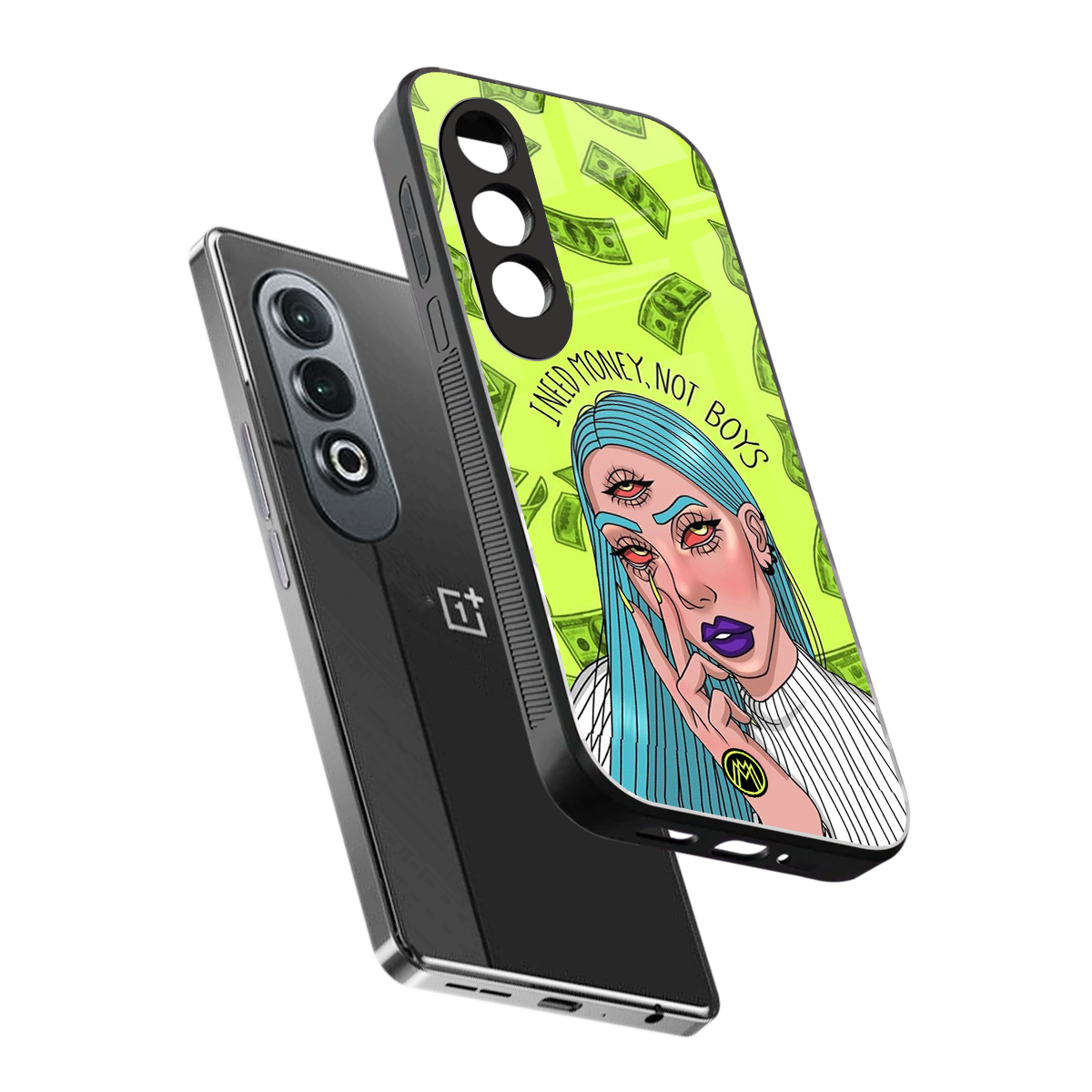 money over boys back phone cover | glass case for oneplus nord ce 4