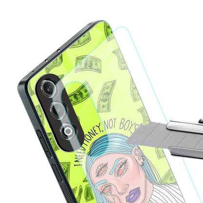money over boys back phone cover | glass case for oneplus nord ce 4