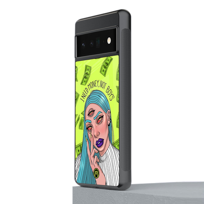 money over boys back phone cover | glass case for google pixel 6 pro