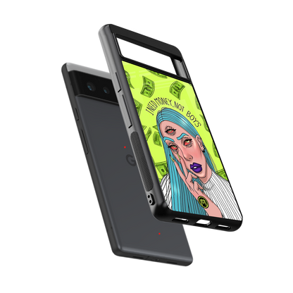 money over boys back phone cover | glass case for Google Pixel 6A