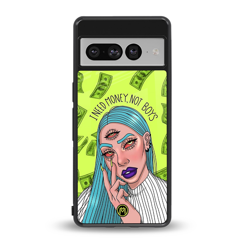 money over boys back phone cover | glass case for google pixel 7 pro