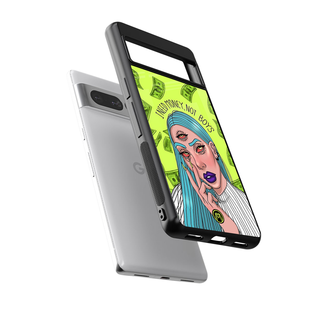 money over boys back phone cover | glass case for google pixel 7 pro