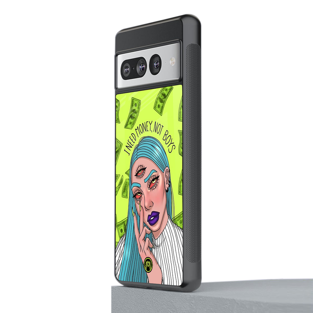 money over boys back phone cover | glass case for google pixel 7 pro