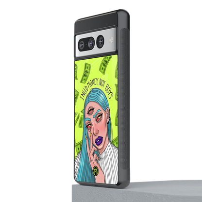 money over boys back phone cover | glass case for google pixel 7 pro
