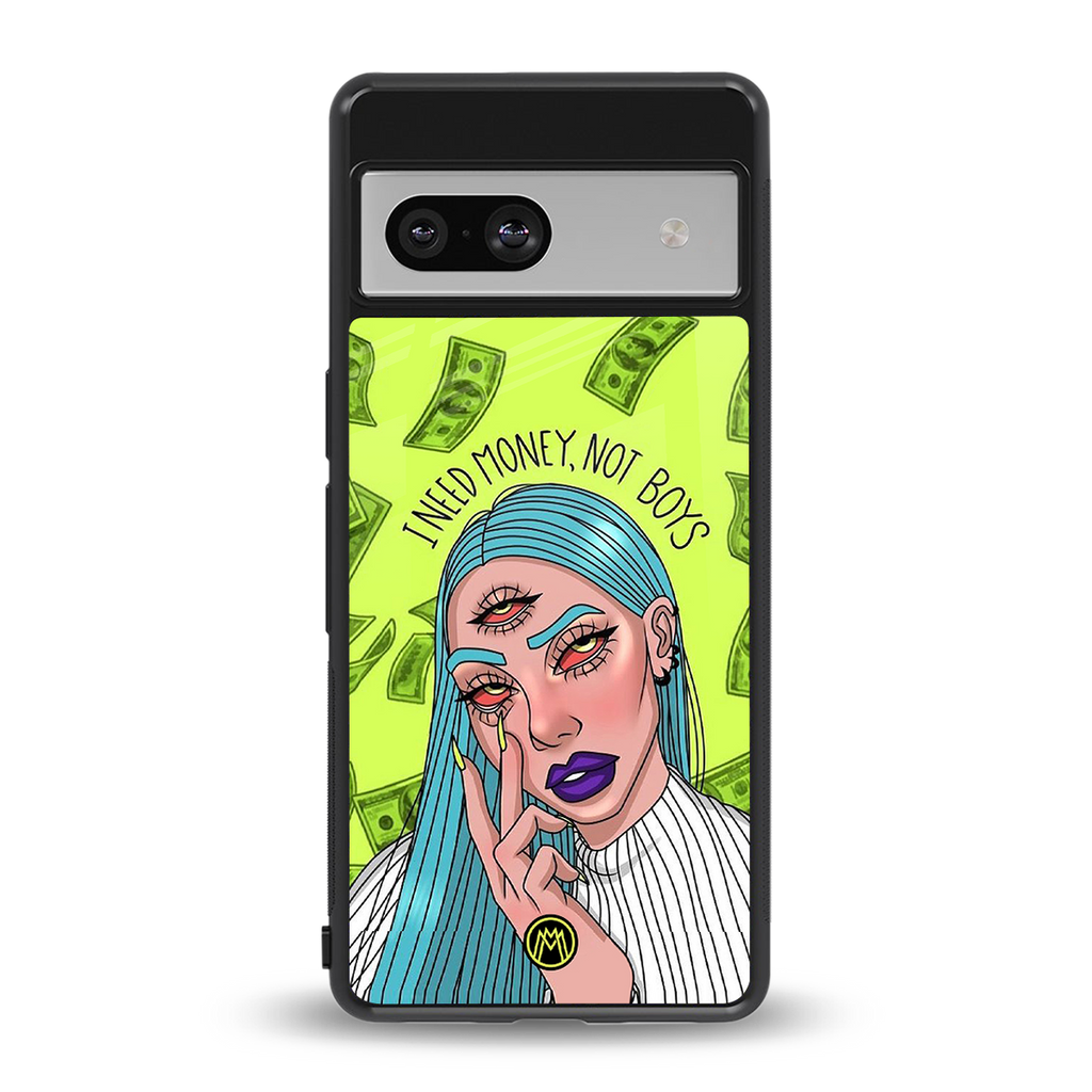 money over boys back phone cover | glass case for Google Pixel 7