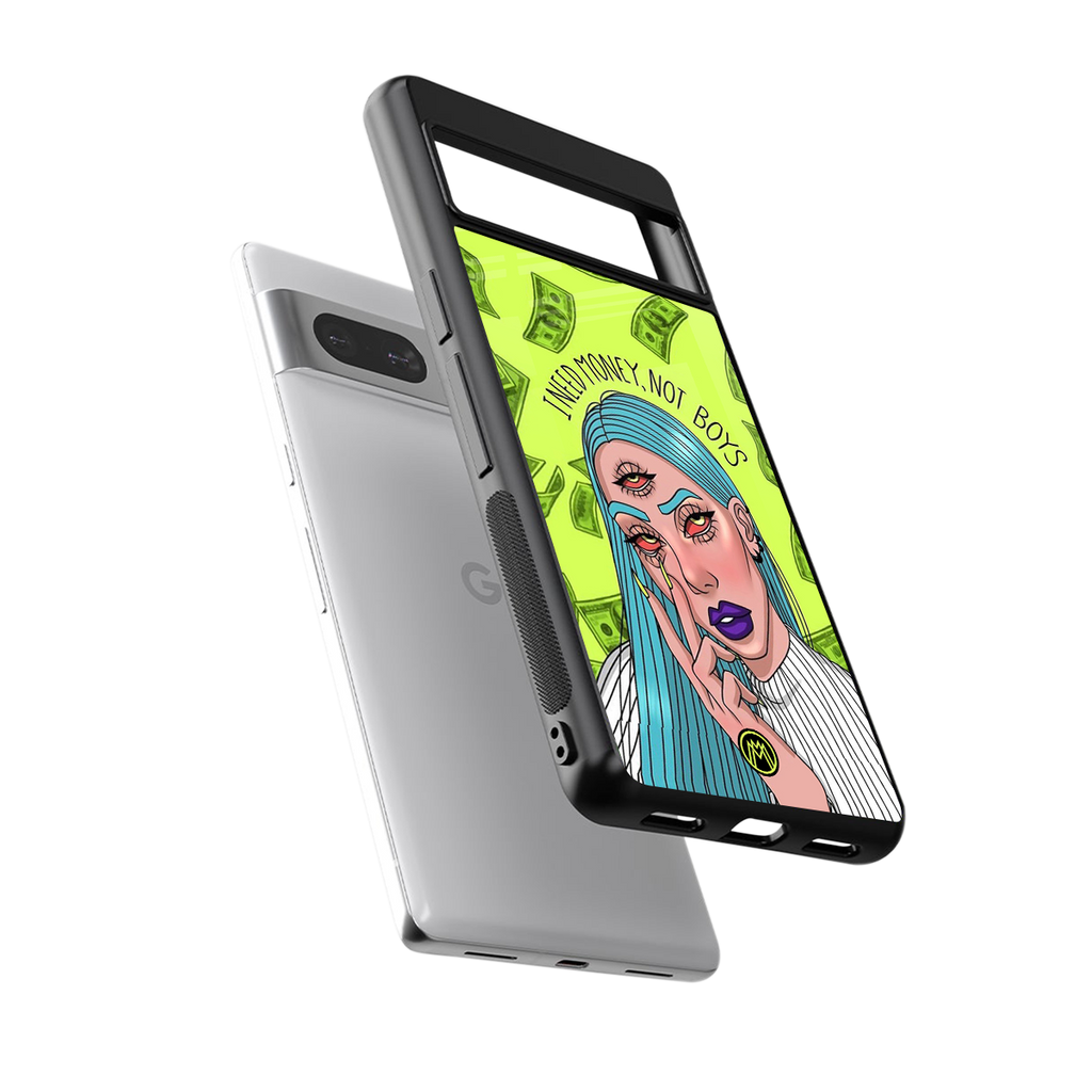 money over boys back phone cover | glass case for Google Pixel 7