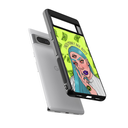 money over boys back phone cover | glass case for Google Pixel 7A