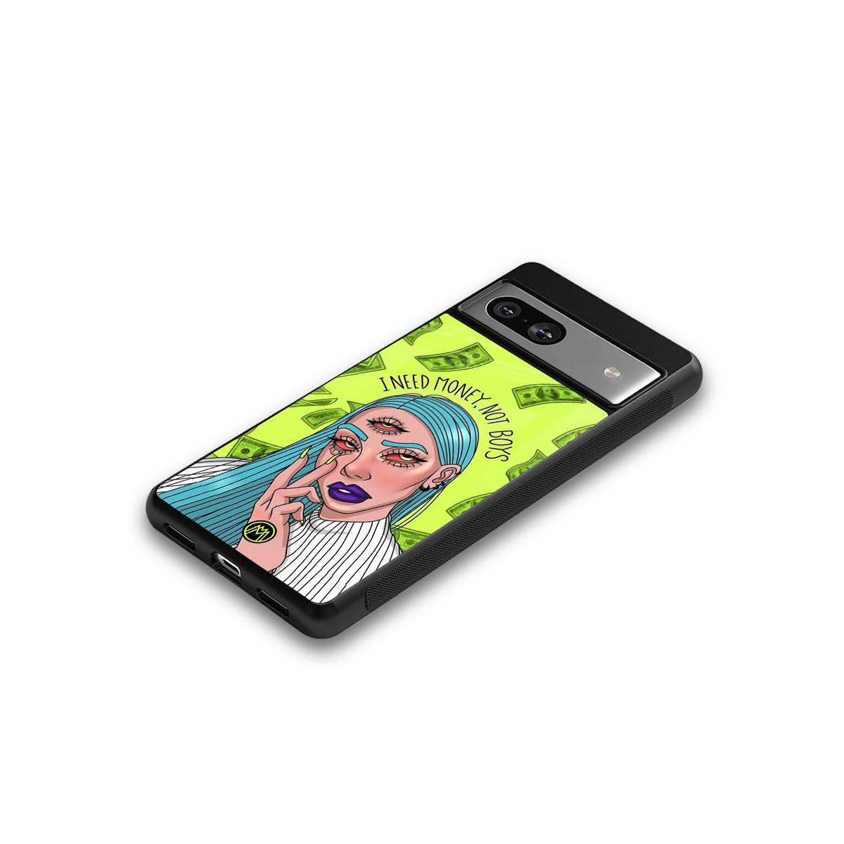 money over boys back phone cover | glass case for Google Pixel 7A